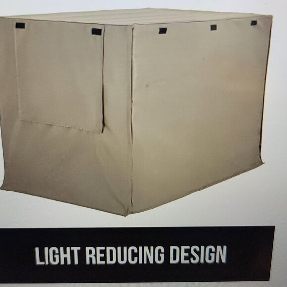 Dog Crate Cover Tan 23x25x36 - Picture 6 of 9